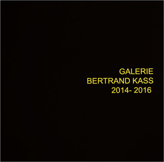 Kunstkatalog Galerie Bertrand Kass 2014-2016